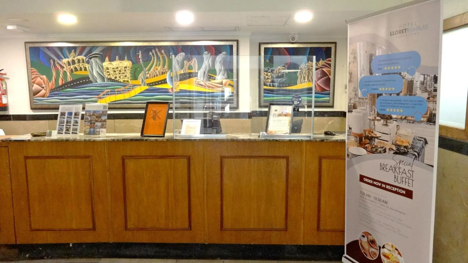 Hotel Lloret Ramblas Barcelone